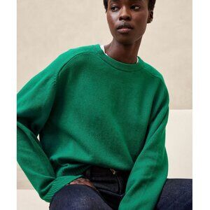Banana Republic Emerald Crewneck Sweater